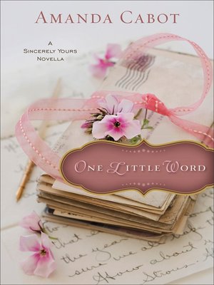 cover image of One Little Word